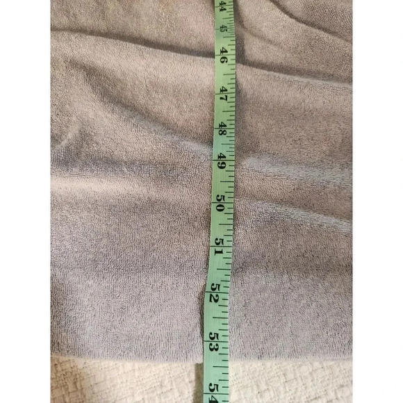 1970's Vintage Geoffrey Beene for Swirl French Terry Maxi Sleeveless Dress Sz M - Picture 7 of 8